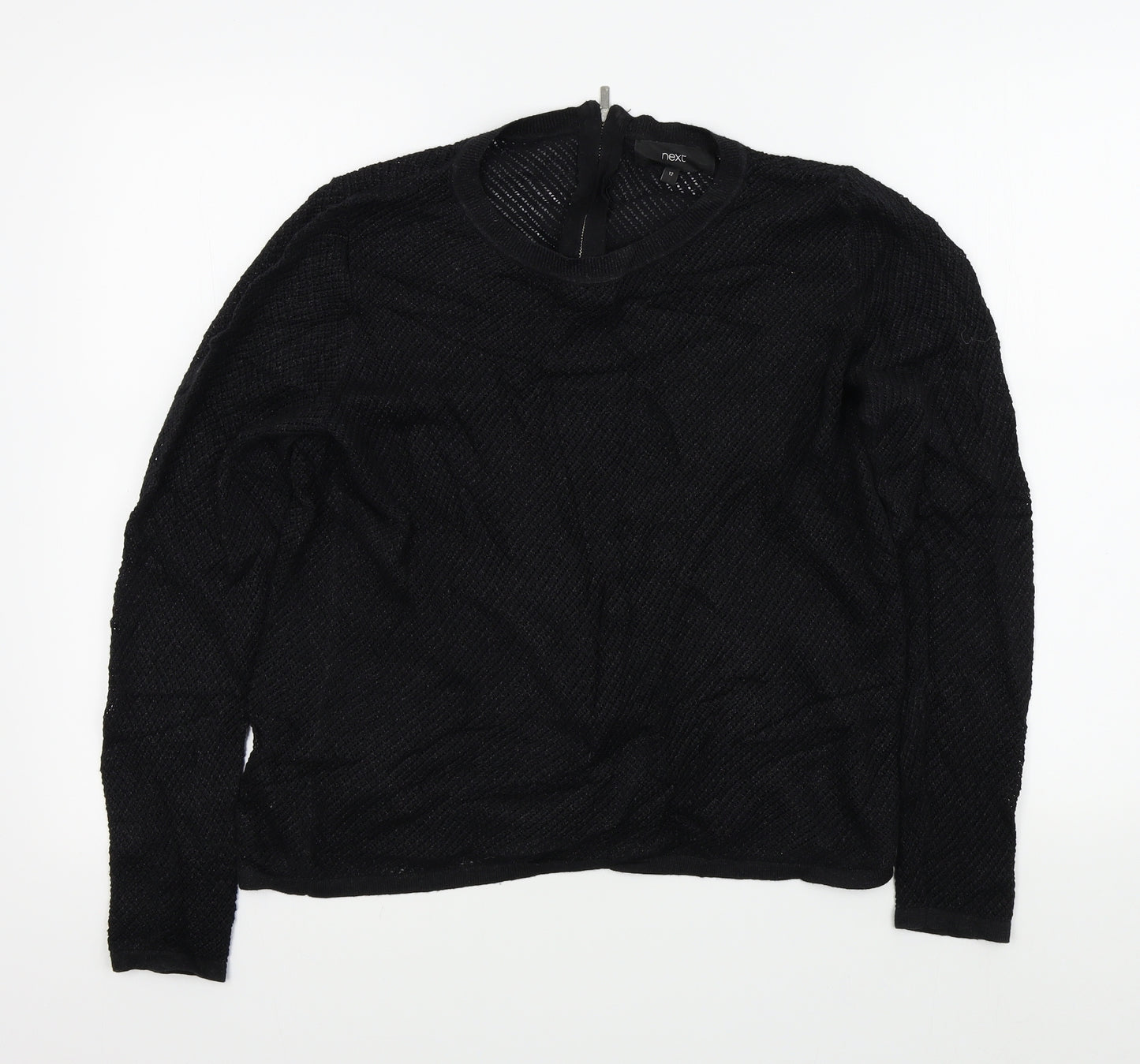 NEXT Womens Black   Pullover Jumper Size 12