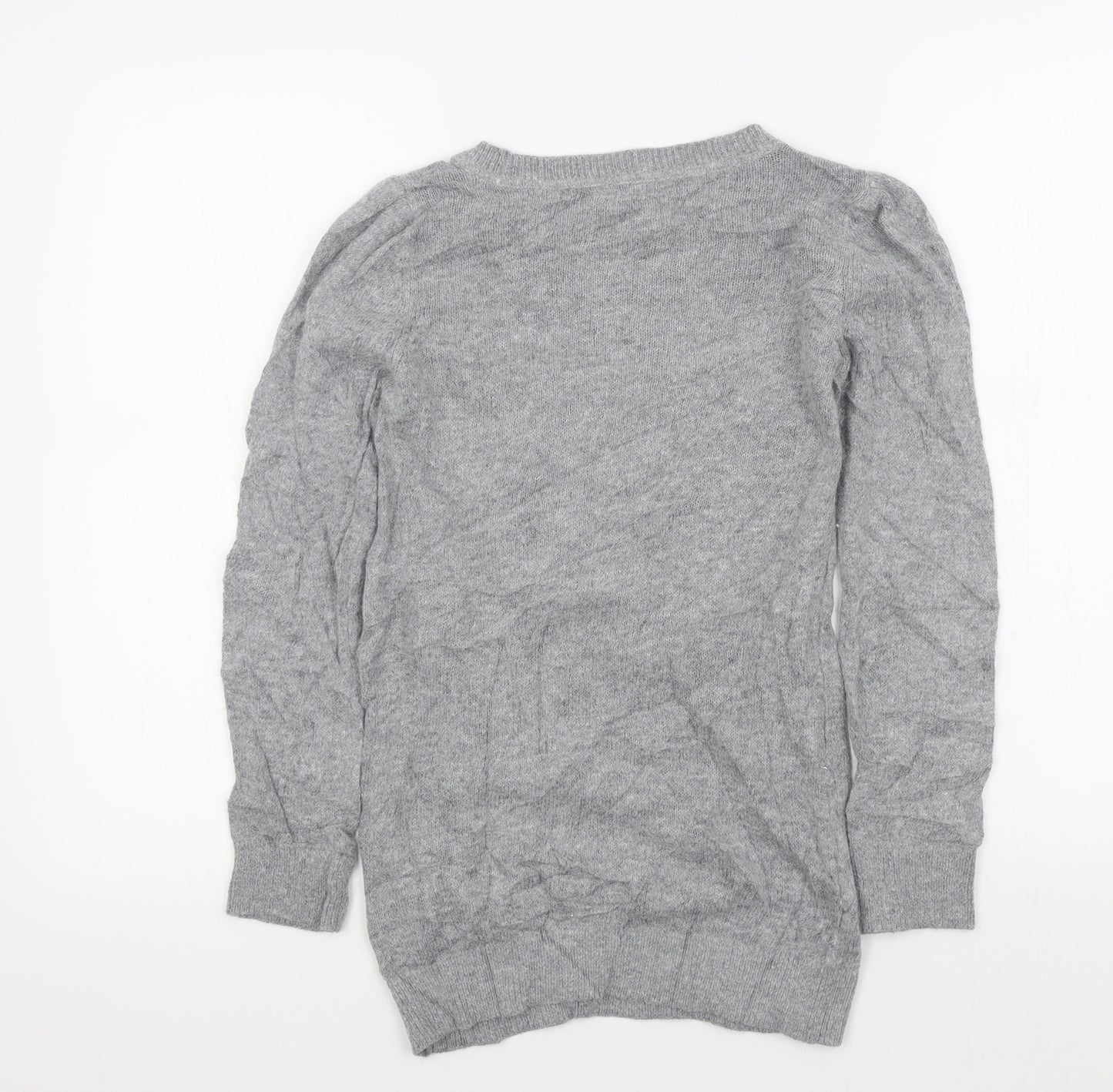 H&M Girls Grey   Pullover Jumper Size 14-15 Years