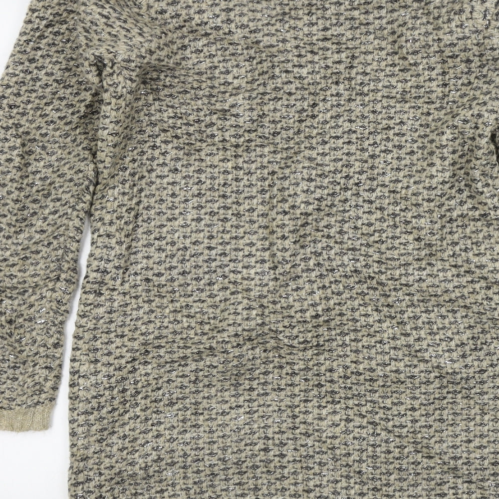 Cocogio Womens Brown   Cardigan Jumper Size S