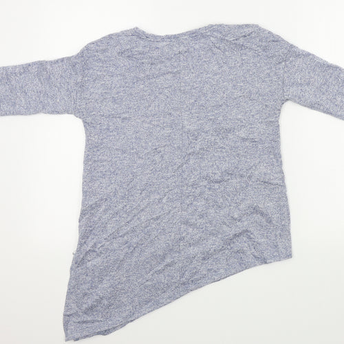 George Womens Blue   Henley Jumper Size 10
