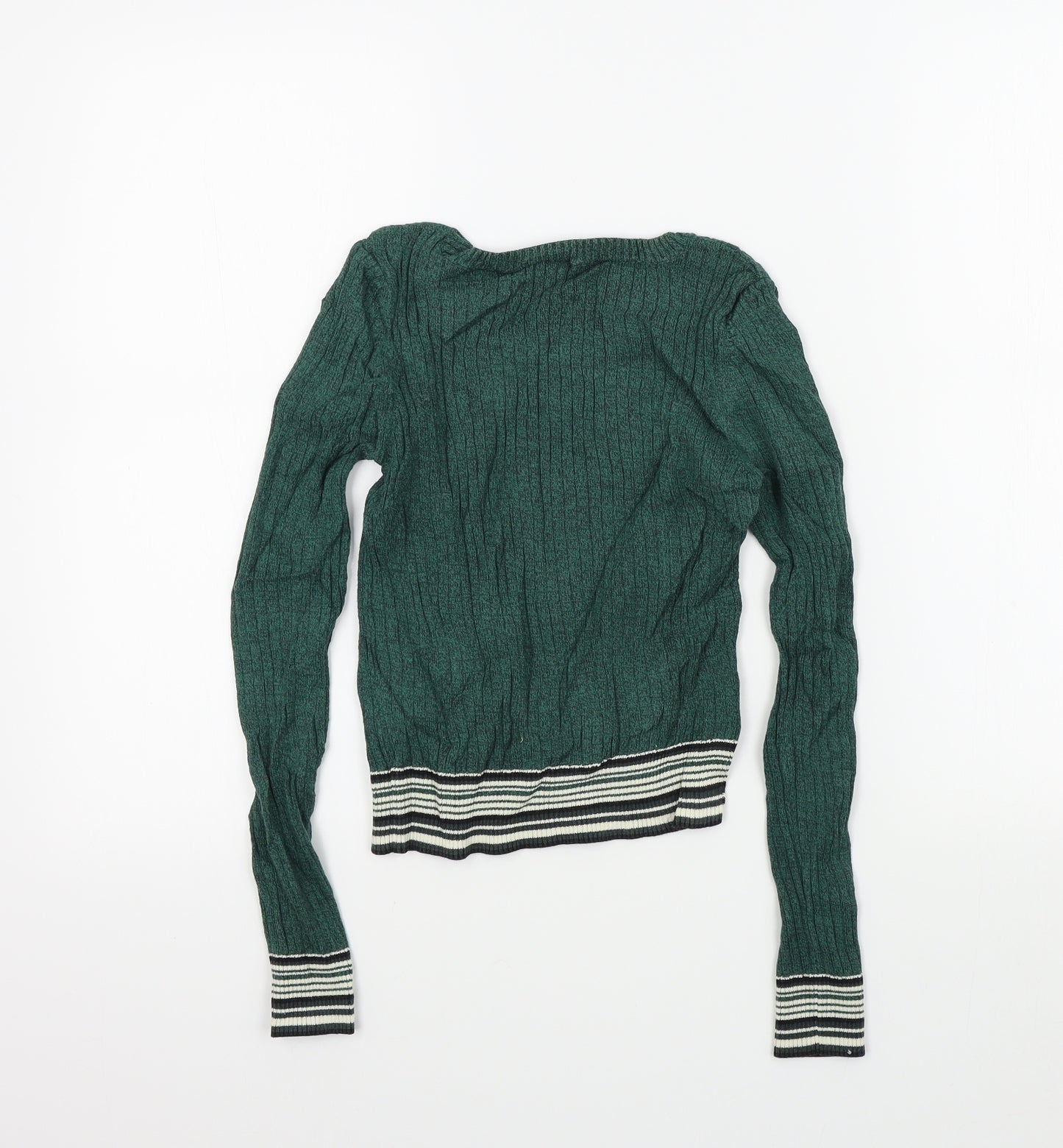 Topshop Womens Green   Pullover Jumper Size 8