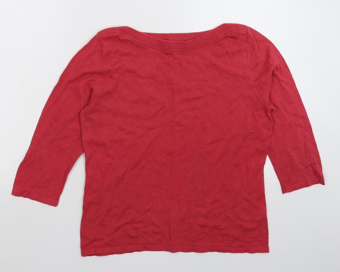 NEXT Womens Pink  Knit Pullover Jumper Size 12