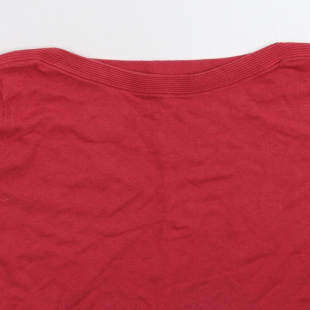 NEXT Womens Pink  Knit Pullover Jumper Size 12