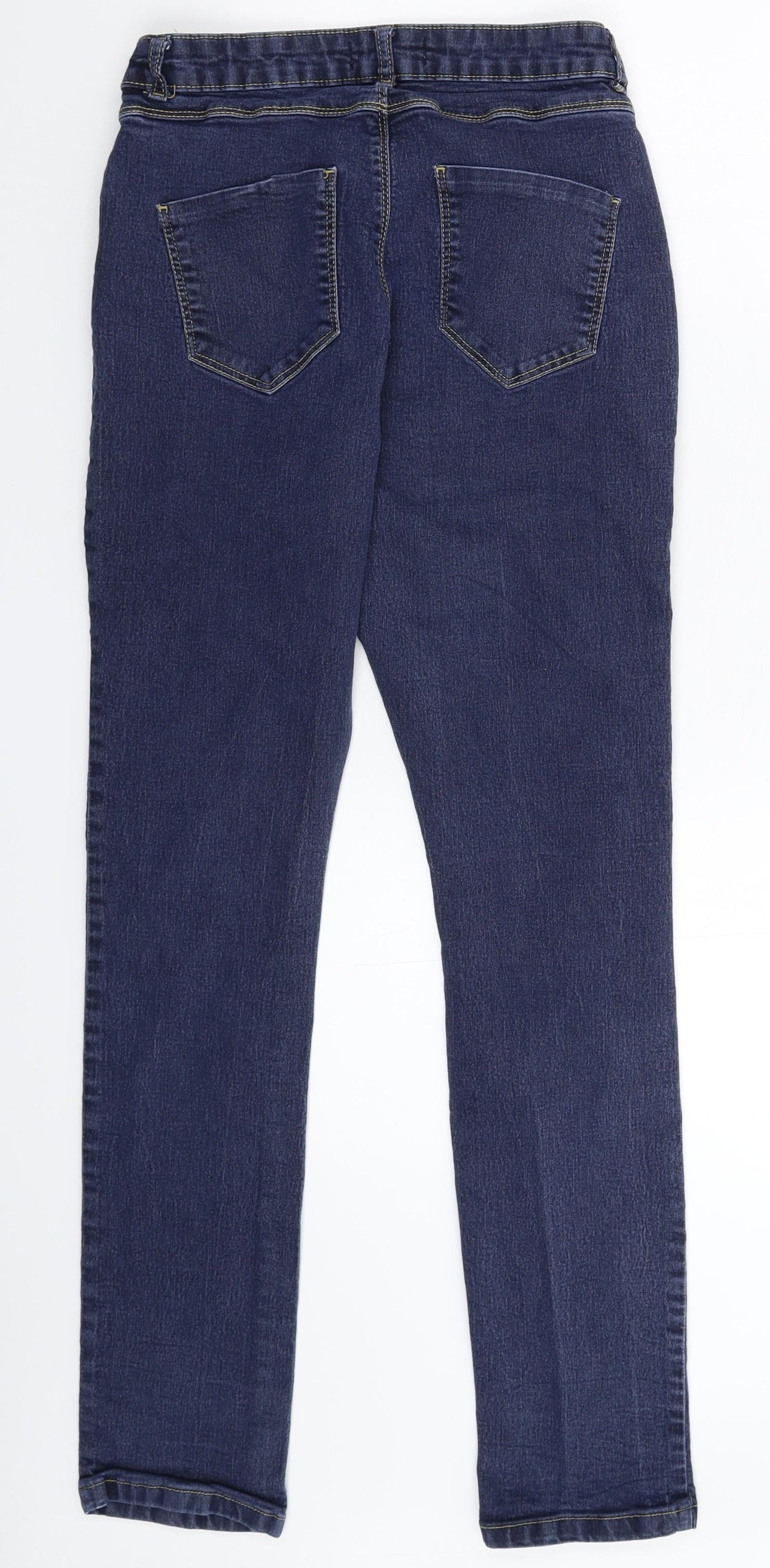 Dorothy Perkins Womens Blue  Denim Skinny Jeans Size 12 L30 in