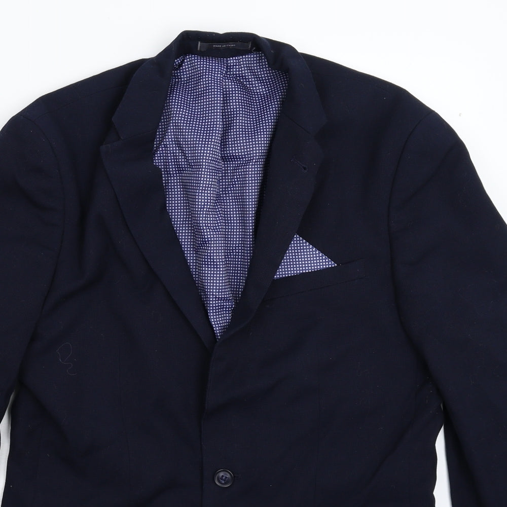 Primark Mens Blue   Jacket Suit Jacket Size 38
