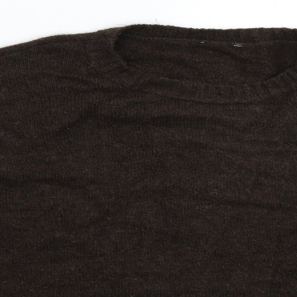 M&Co Womens Grey  Knit Pullover Jumper Size M