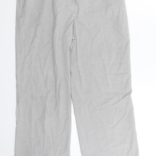 Robell Womens Grey   Dress Pants Trousers Size 16 L31 in