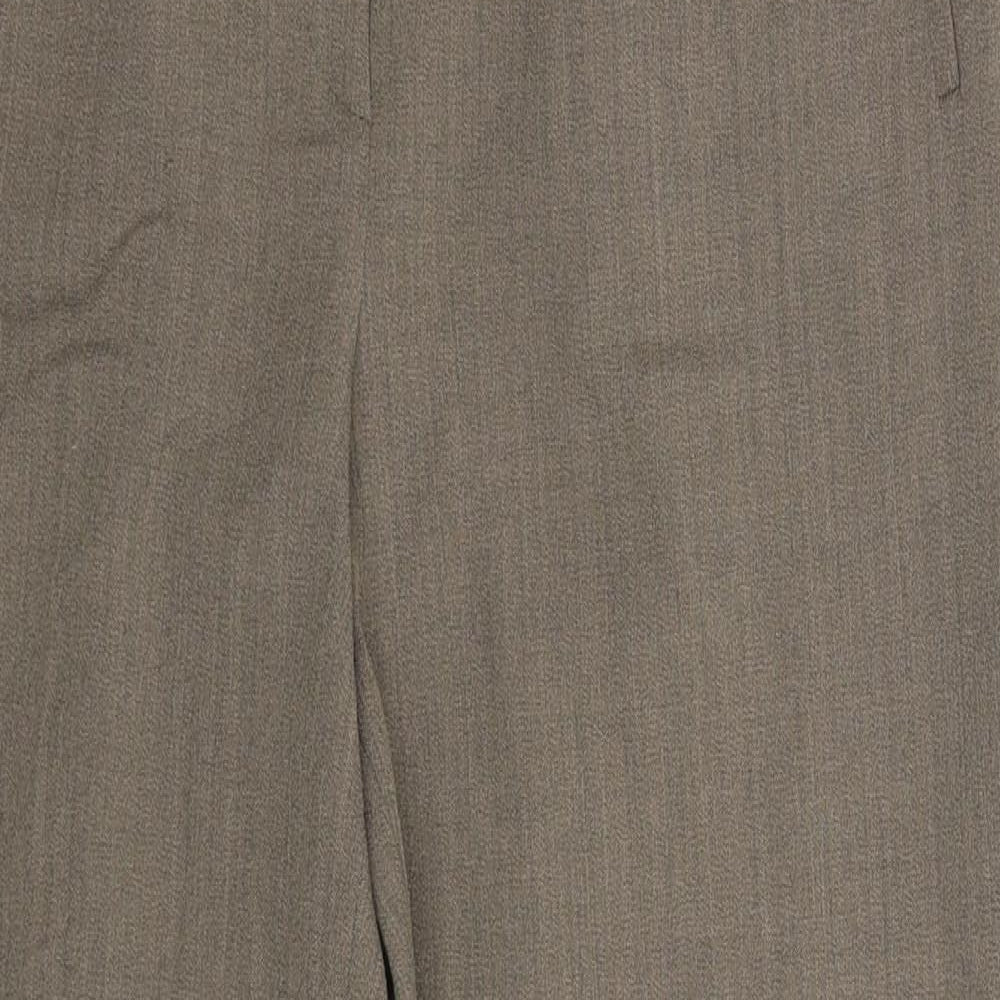 Michelle Womens Grey   Trousers  Size 12 L28 in
