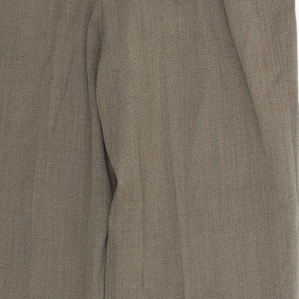 Michelle Womens Grey   Trousers  Size 12 L28 in