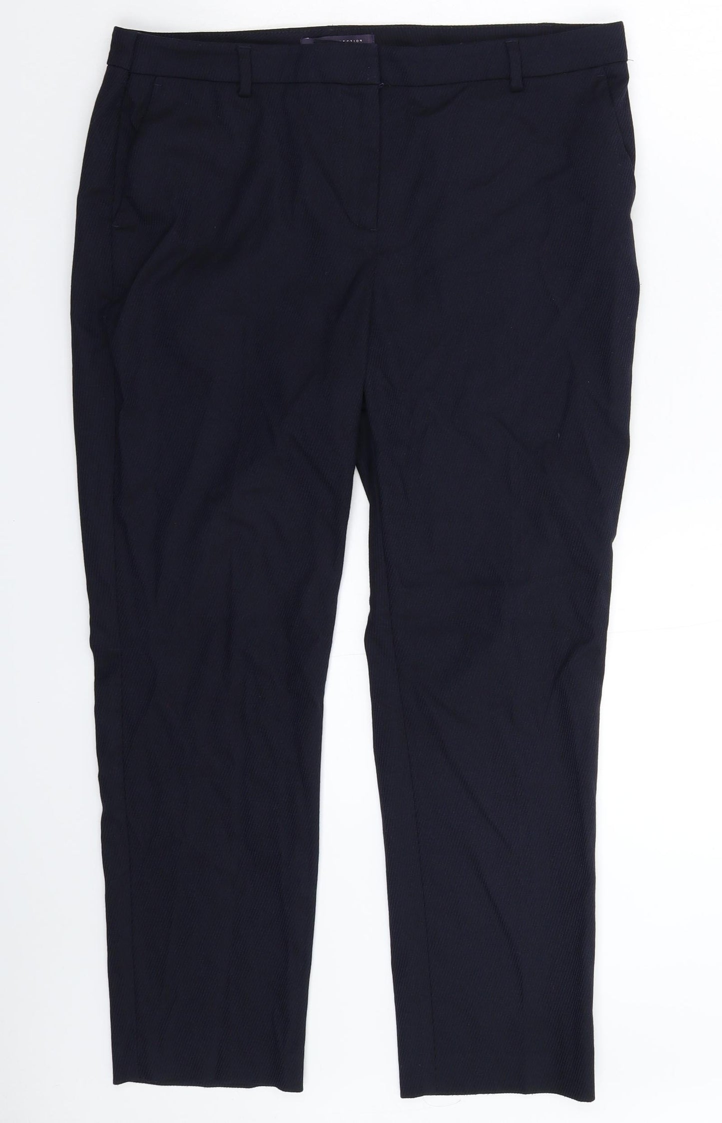 Marks and Spencer Womens Blue   Dress Pants Trousers Size 14 L27 in