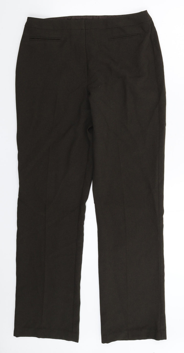 Dorothy Perkins Womens Grey Trousers Size 30 in L30 in