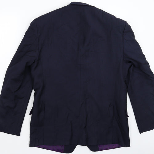 Marks and Spencer Mens Blue   Jacket Suit Jacket Size 42
