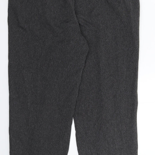BM Womens Grey   Trousers  Size 12 L27 in