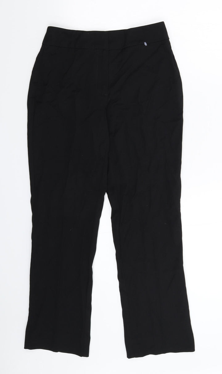 Principles Womens Black Trousers Size 6 L27 in