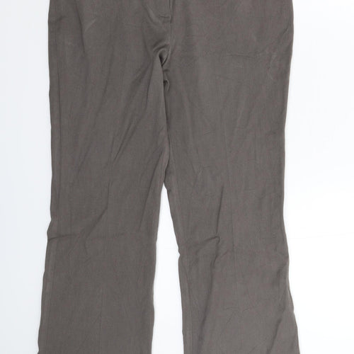 Marks and Spencer Womens Grey   Trousers  Size 12 L28 in