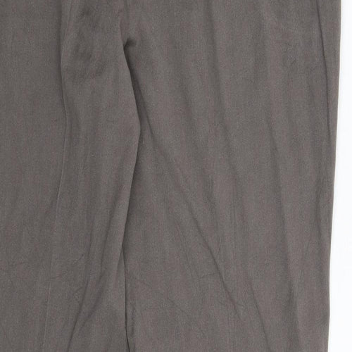 Marks and Spencer Womens Grey   Trousers  Size 12 L28 in
