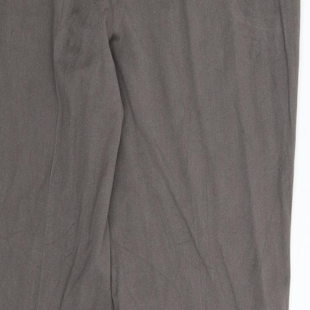 Marks and Spencer Womens Grey   Trousers  Size 12 L28 in