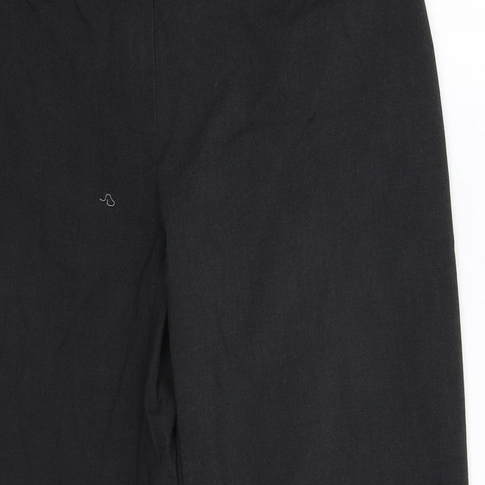 Marks and Spencer Womens Grey   Dress Pants Trousers Size 10 L29 in