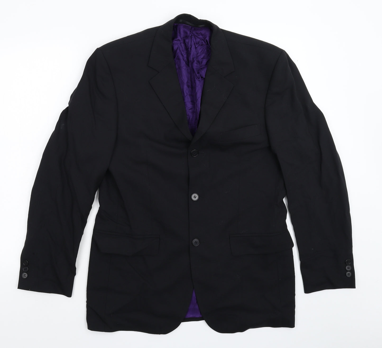 Burton Mens Black   Jacket Suit Jacket Size 38