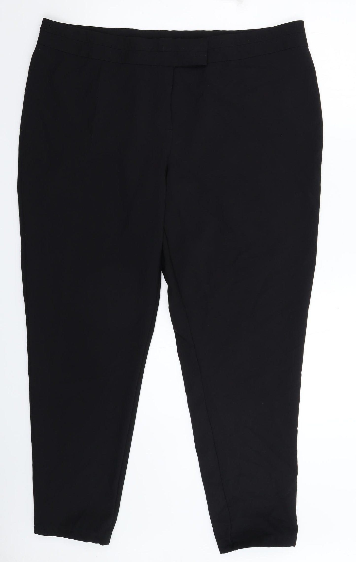 George Womens Black   Trousers  Size 22 L29 in