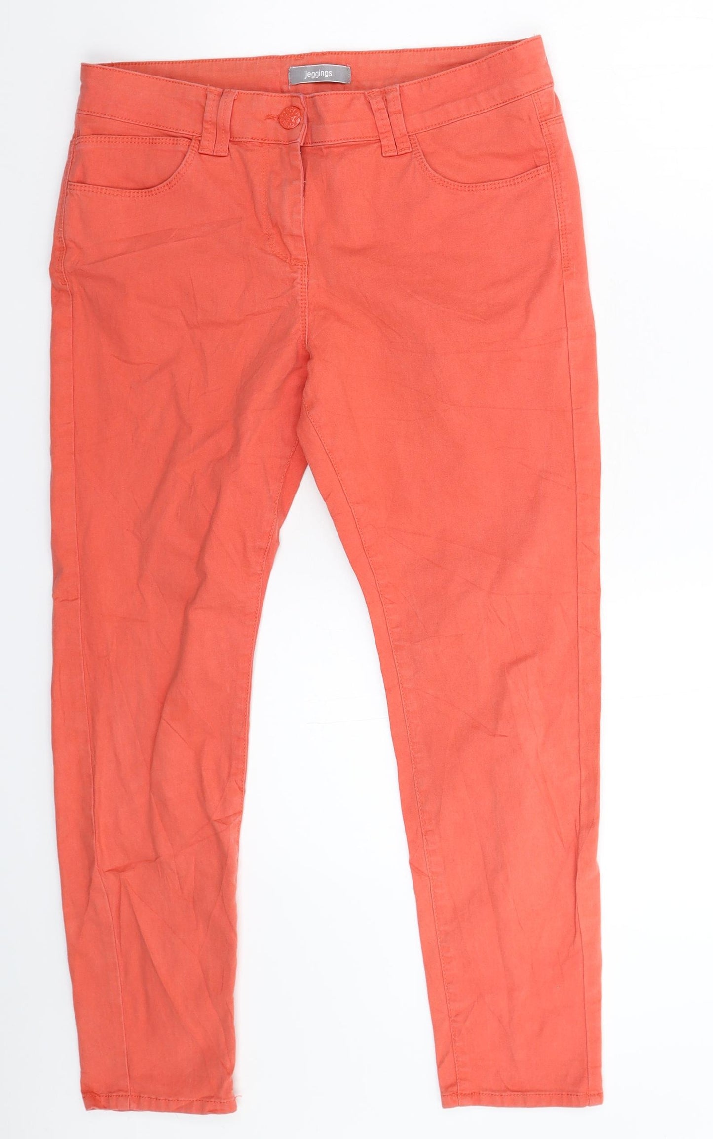 Marks and Spencer Womens Pink  Denim Jegging Jeans Size 14 L27 in