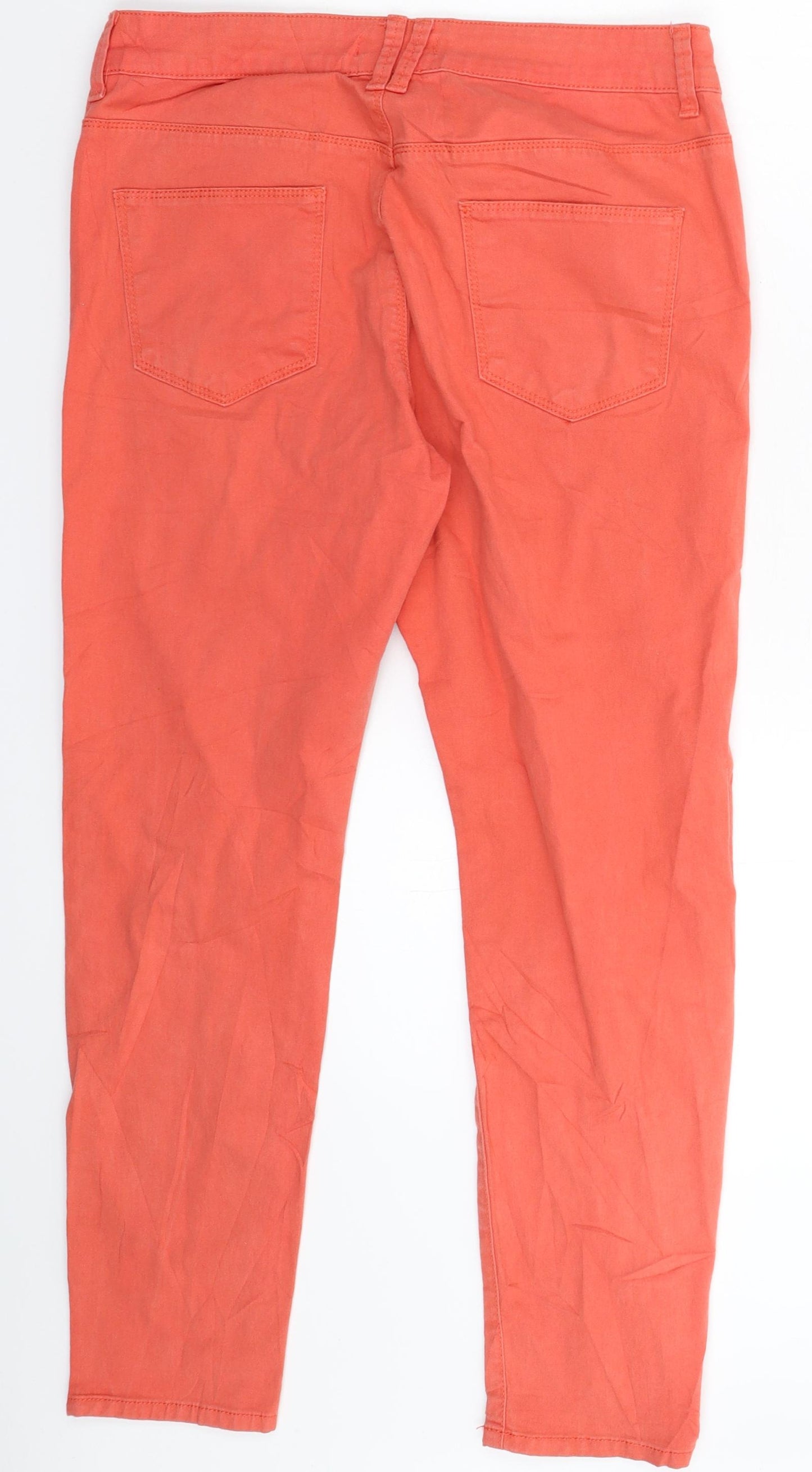 Marks and Spencer Womens Pink  Denim Jegging Jeans Size 14 L27 in