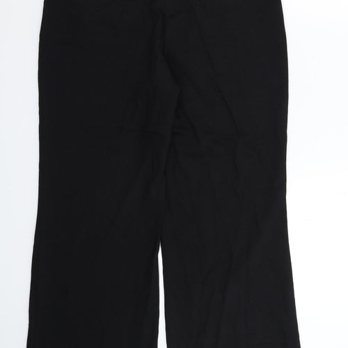 NEXT Womens Black   Trousers  Size 12 L30 in