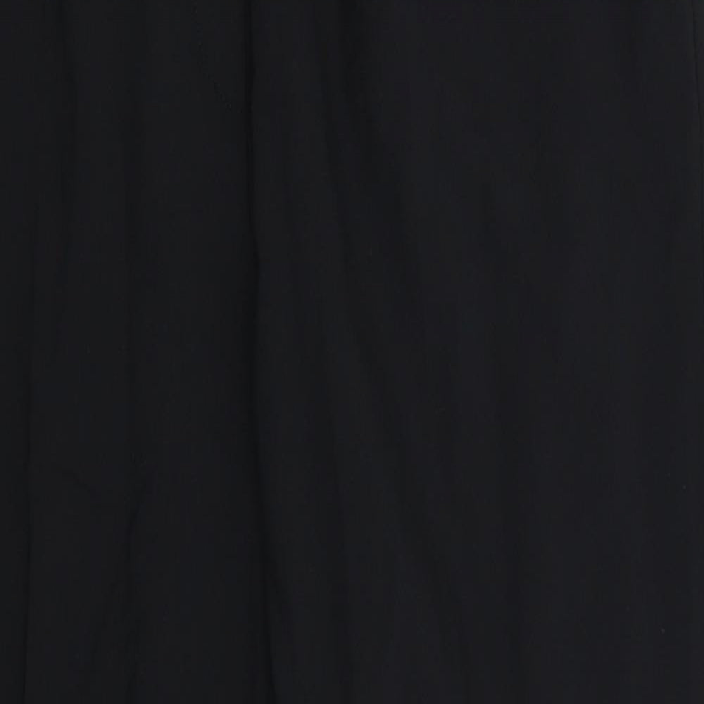 MICHELE Womens Black   Trousers  Size 12 L29 in