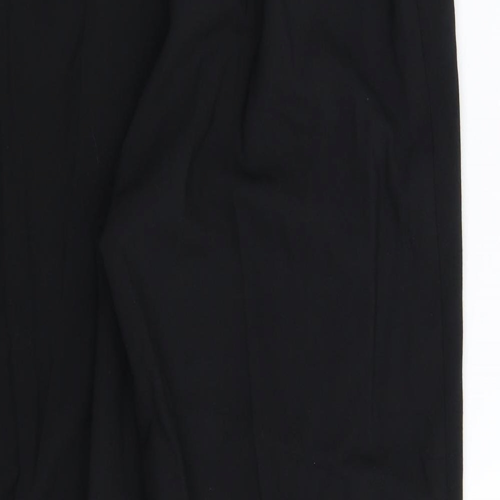 MICHELE Womens Black   Trousers  Size 12 L29 in