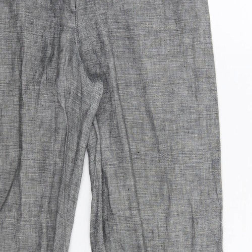 H&M Womens Grey   Trousers  Size 10 L30 in