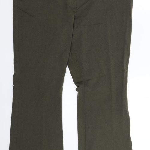 Marks and Spencer Womens Grey   Trousers  Size 18 L29 in