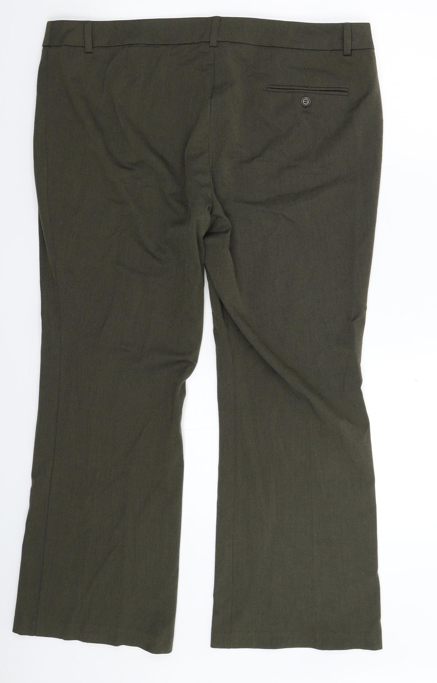 Marks and Spencer Womens Grey   Trousers  Size 18 L29 in