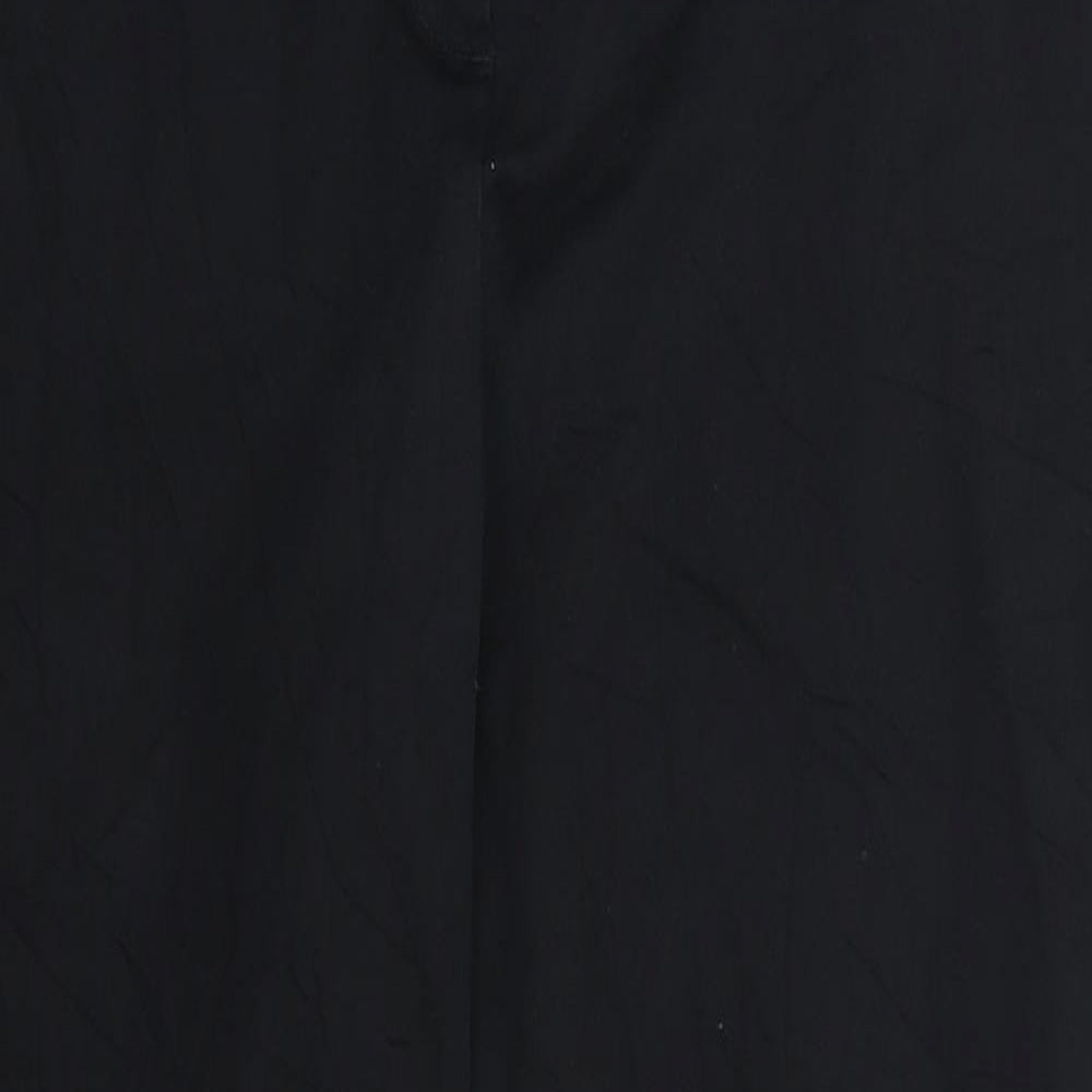 Marks and Spencer Womens Black   Trousers  Size 10 L26 in