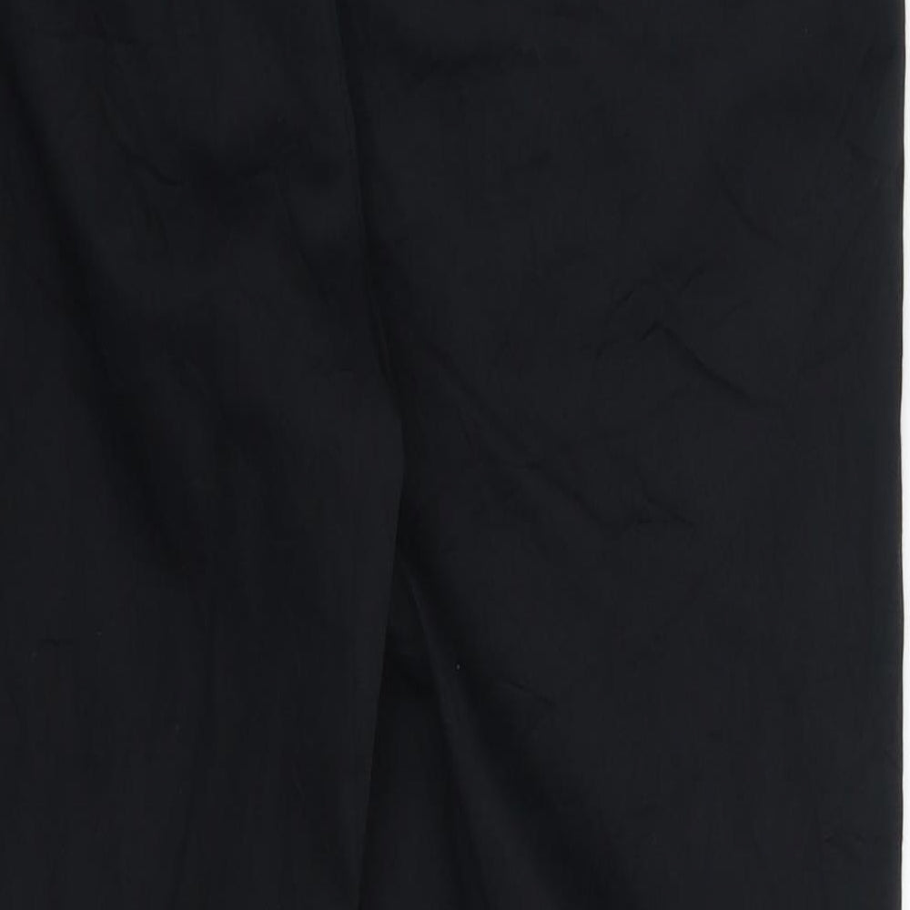 Marks and Spencer Womens Black   Trousers  Size 10 L26 in
