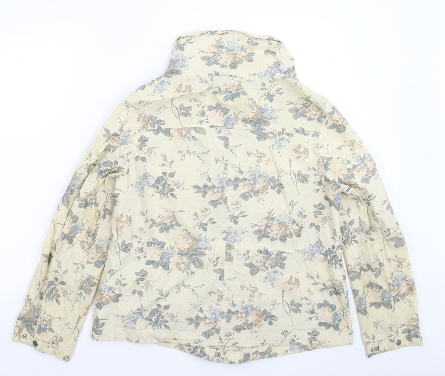 George Womens Beige Floral  Jacket  Size 14