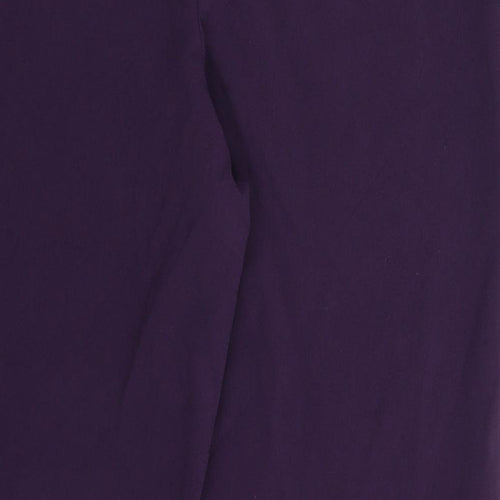 Autonomy Womens Purple   Trousers  Size 14 L26 in