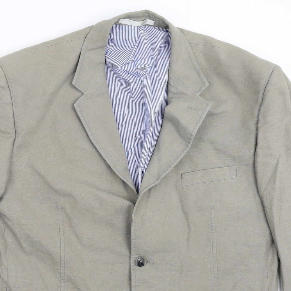 Marks and Spencer Mens Grey   Jacket Blazer Size 44
