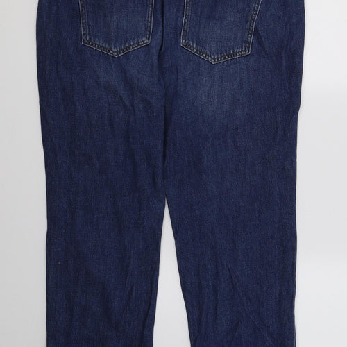 NEXT Womens Blue  Denim Straight Jeans Size 16 L26 in