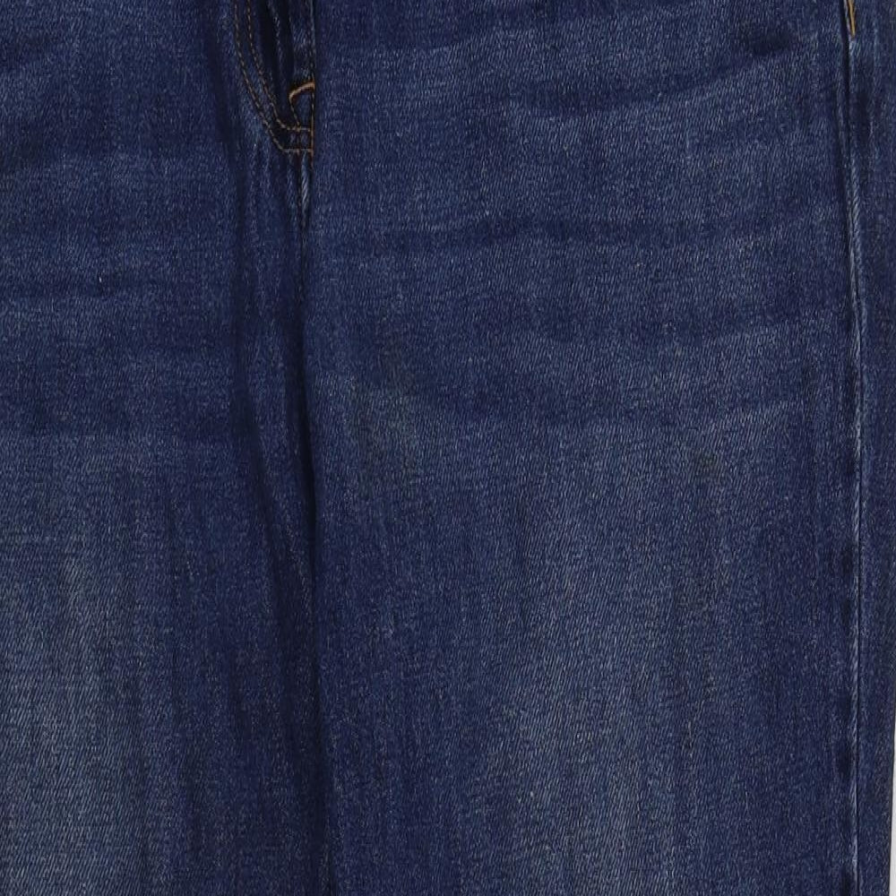 NEXT Womens Blue  Denim Straight Jeans Size 16 L26 in
