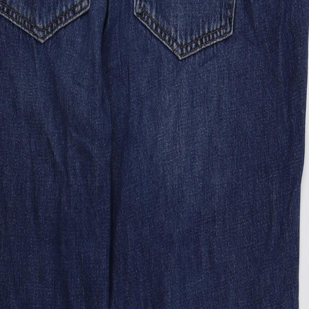 NEXT Womens Blue  Denim Straight Jeans Size 16 L26 in