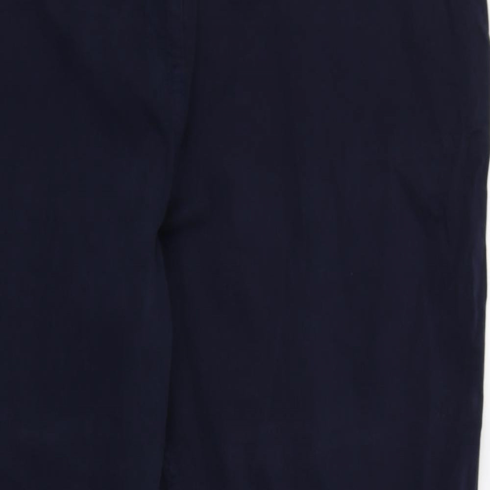 NEXT Womens Blue   Chino Trousers Size 22 L28 in