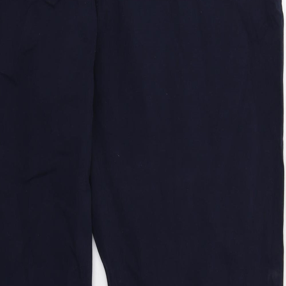 NEXT Womens Blue   Chino Trousers Size 22 L28 in