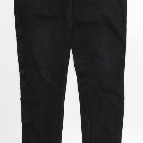 St Bernard Womens Black  Denim Jegging Trousers Size 8 L32 in