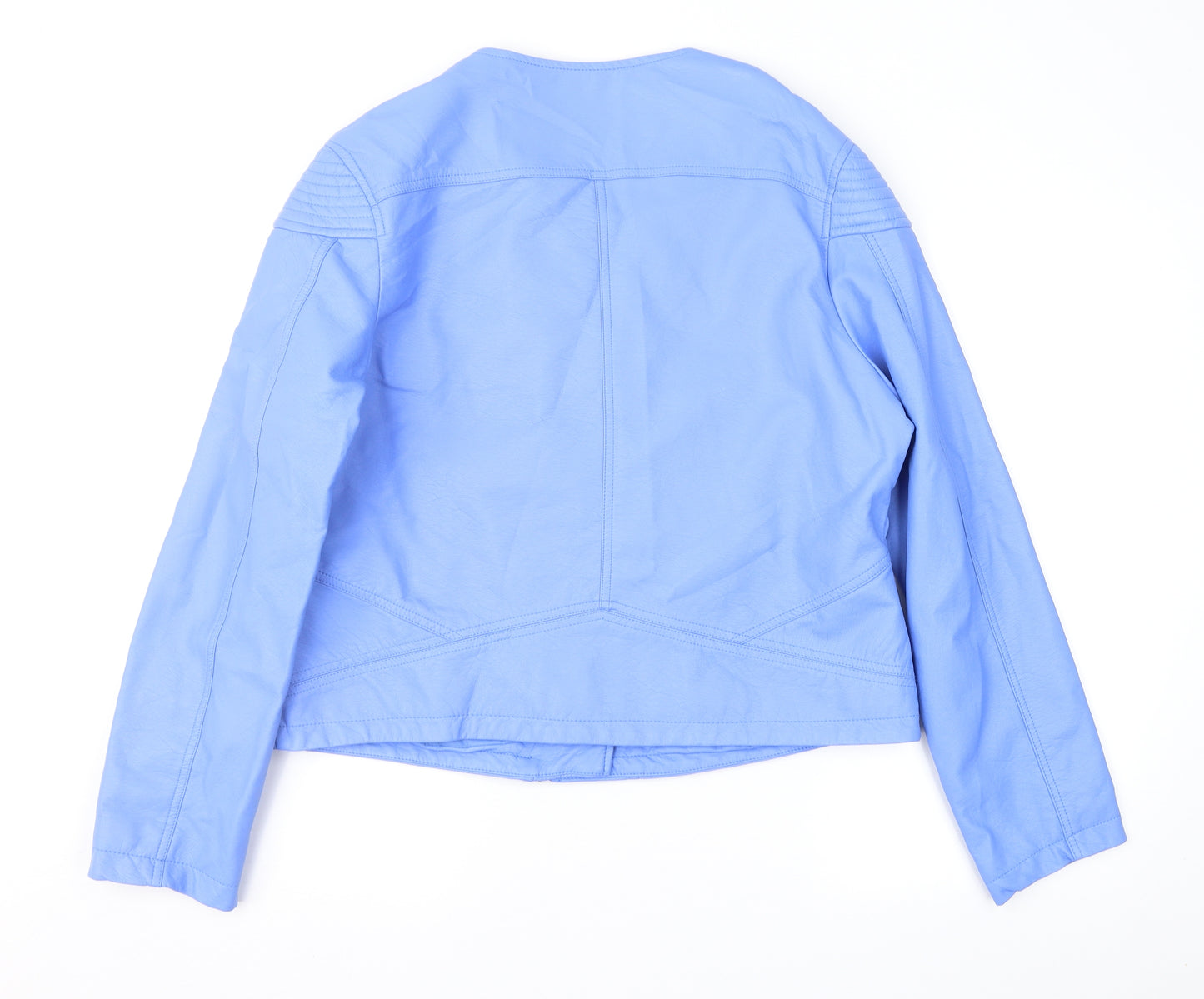 Atmosphere Womens Blue   Biker Jacket Size 18