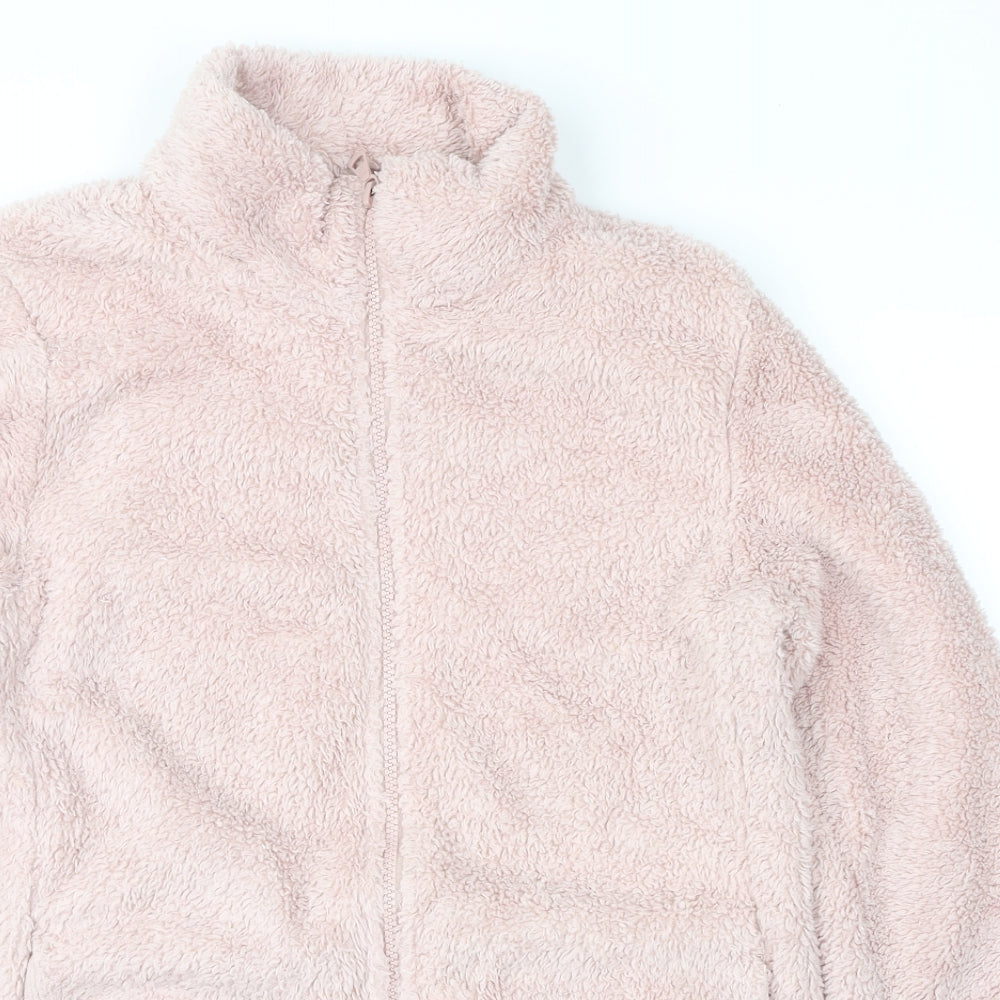 Uniqlo Womens Pink  Fleece Jacket  Size M