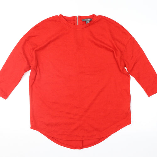 Primark Womens Red   Pullover Jumper Size S