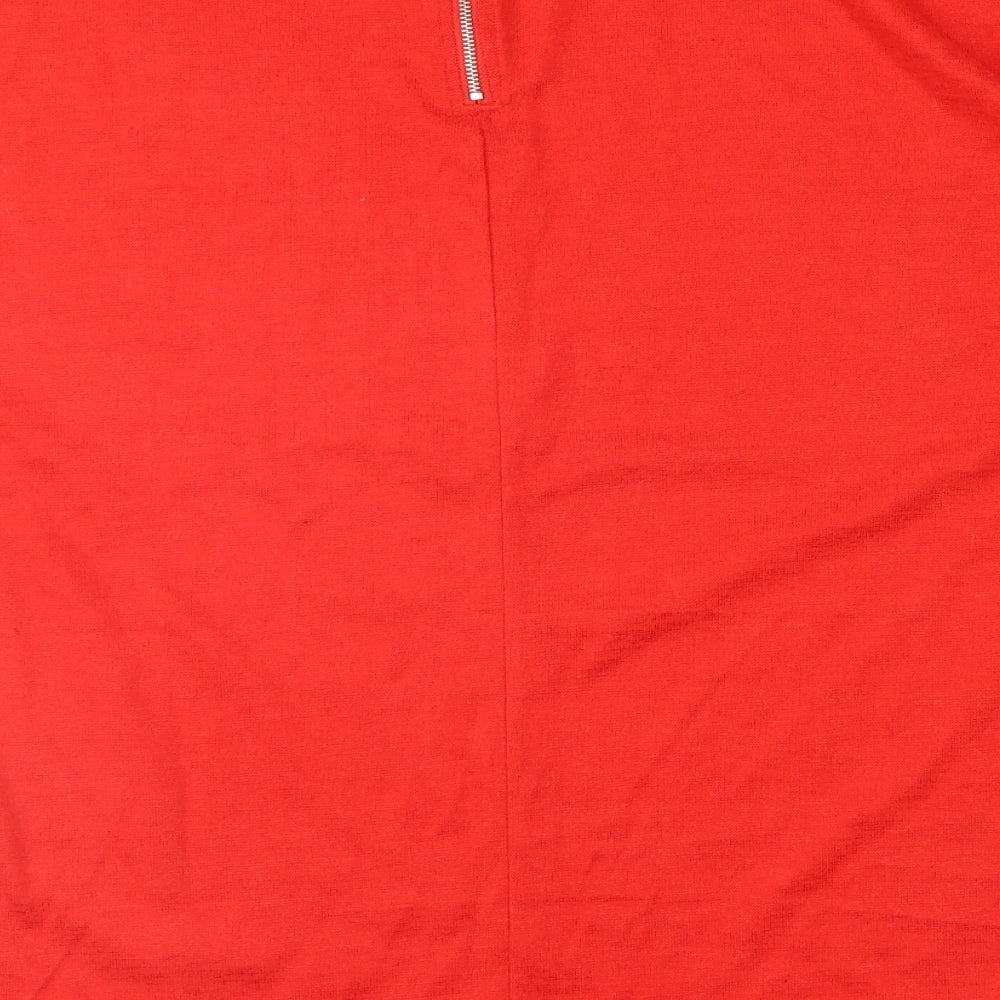 Primark Womens Red   Pullover Jumper Size S