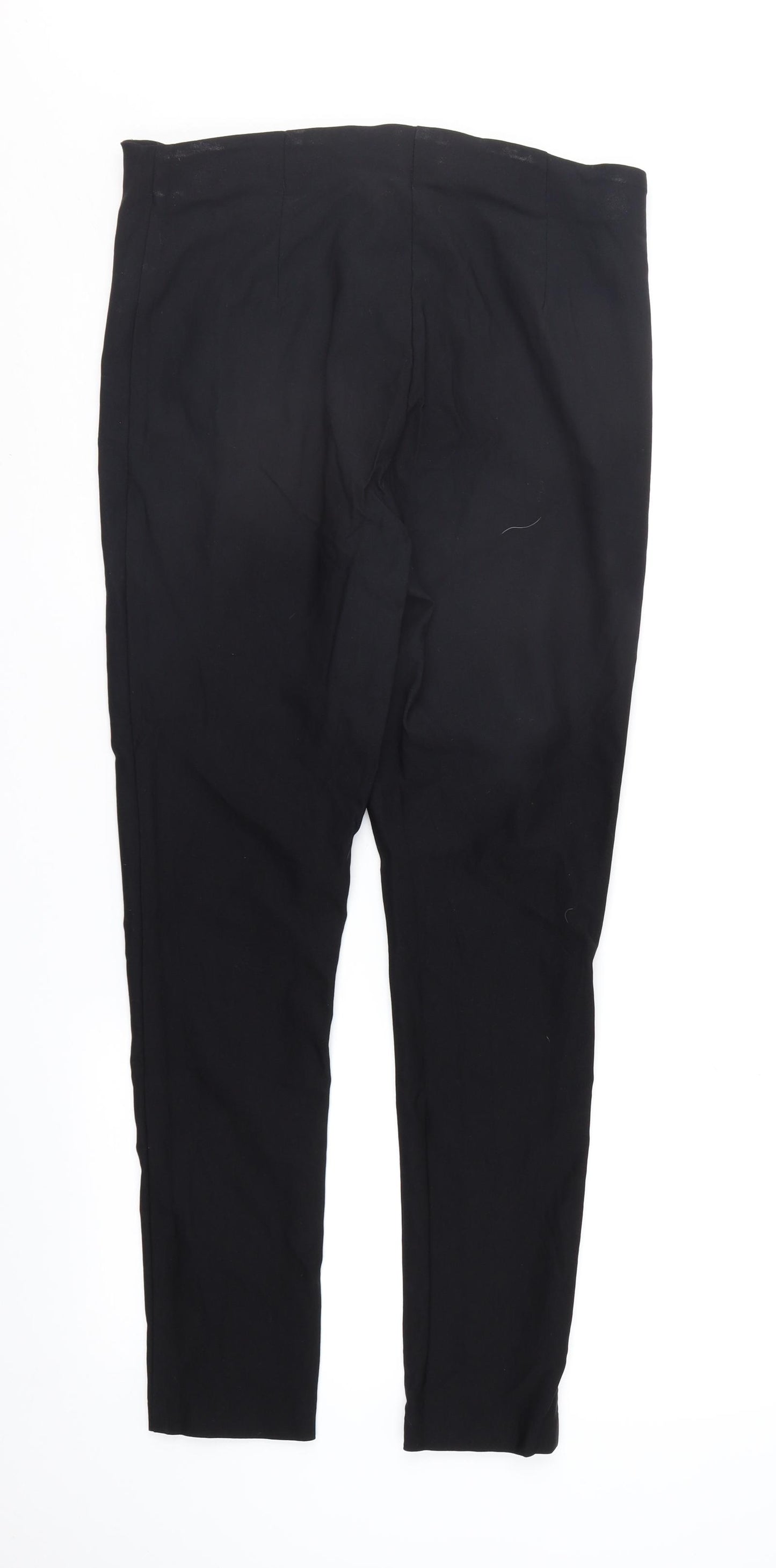 F&F Womens Black   Trousers  Size 14 L28 in