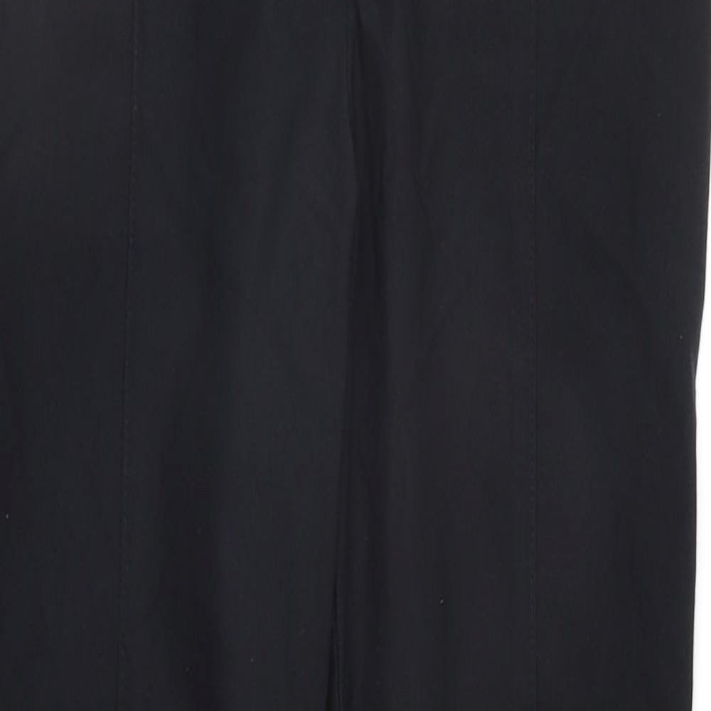 F&F Womens Black   Trousers  Size 14 L28 in