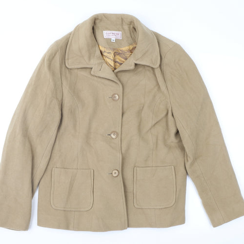 Country Collections Womens Brown   Jacket Coat Size 14